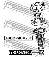 Фото 1 TD-MCV20F FEBEST Буфер, амортизация