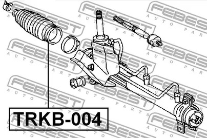Фото 1 TRKB-004 FEBEST Пыльник наконечника рулевого