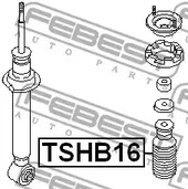 Фото 1 TSHB16 FEBEST Защитный колпак / пыльник, амортизатор