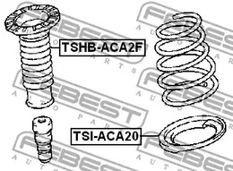 Фото 1 TSI-ACA20 FEBEST Проставка