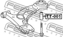Фото 1 TT-001 FEBEST Гильза, подвески поперечного рычага