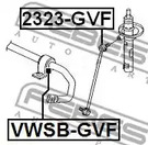 Фото 1 VWSB-GVF FEBEST Опора, стабилизатор