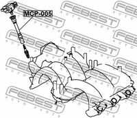 Наконечник катушки зажигания FEBEST MCP-005