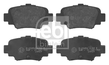 Комплект тормозных колодок дискового тормоза FEBI BILSTEIN 16269