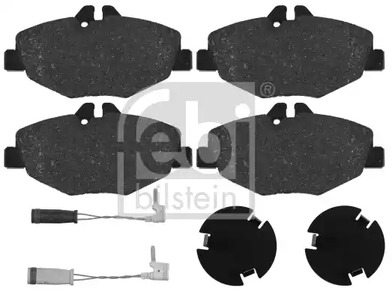 16452 FEBI BILSTEIN Колодки тормозные дисковые