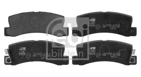 Комплект тормозных колодок дискового тормоза FEBI BILSTEIN 16743