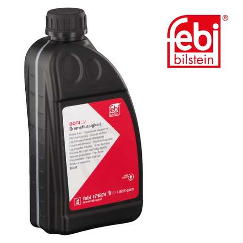 171874 FEBI BILSTEIN DOT 4 LV Brake Fluid 1 л жидкость тормозная 265 °C