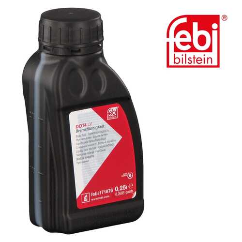 DOT 4 LV Brake Fluid 0.25 л жидкость тормозная 265 °C FEBI BILSTEIN 171876