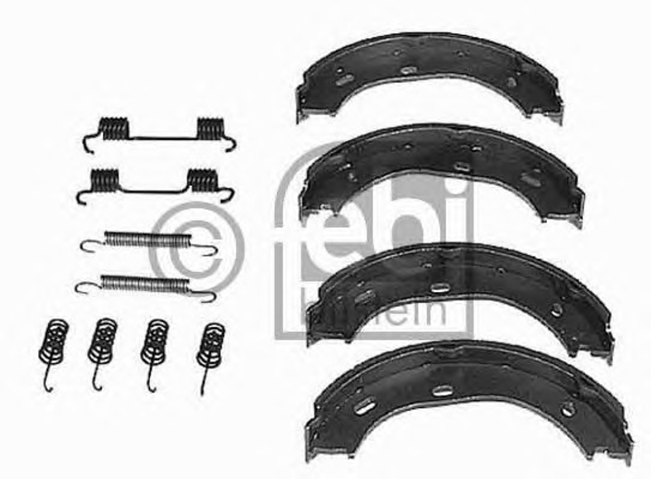 Колодки тормозные барабанные FEBI BILSTEIN 08324