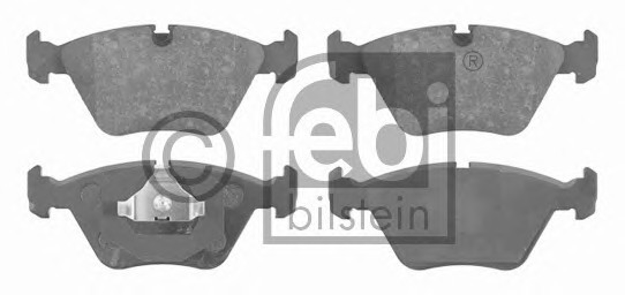 Колодки тормозные дисковые FEBI BILSTEIN 16000