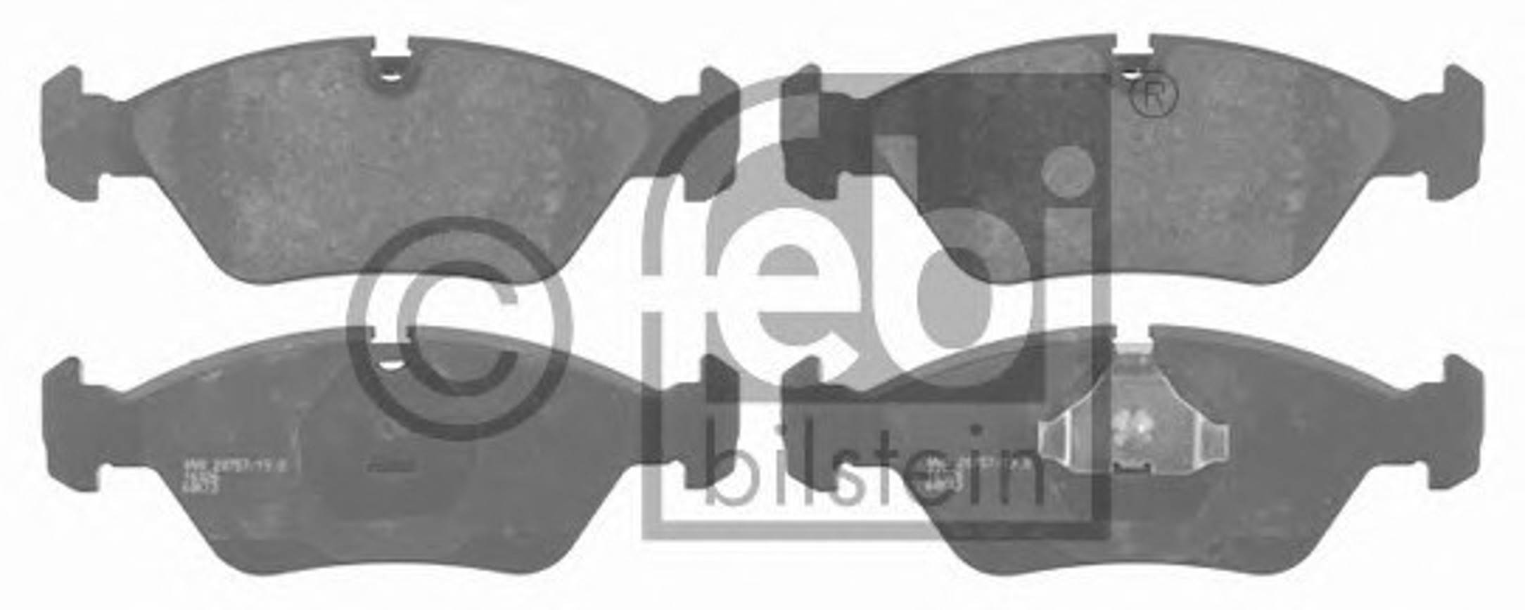 Колодки тормозные дисковые FEBI BILSTEIN 16026