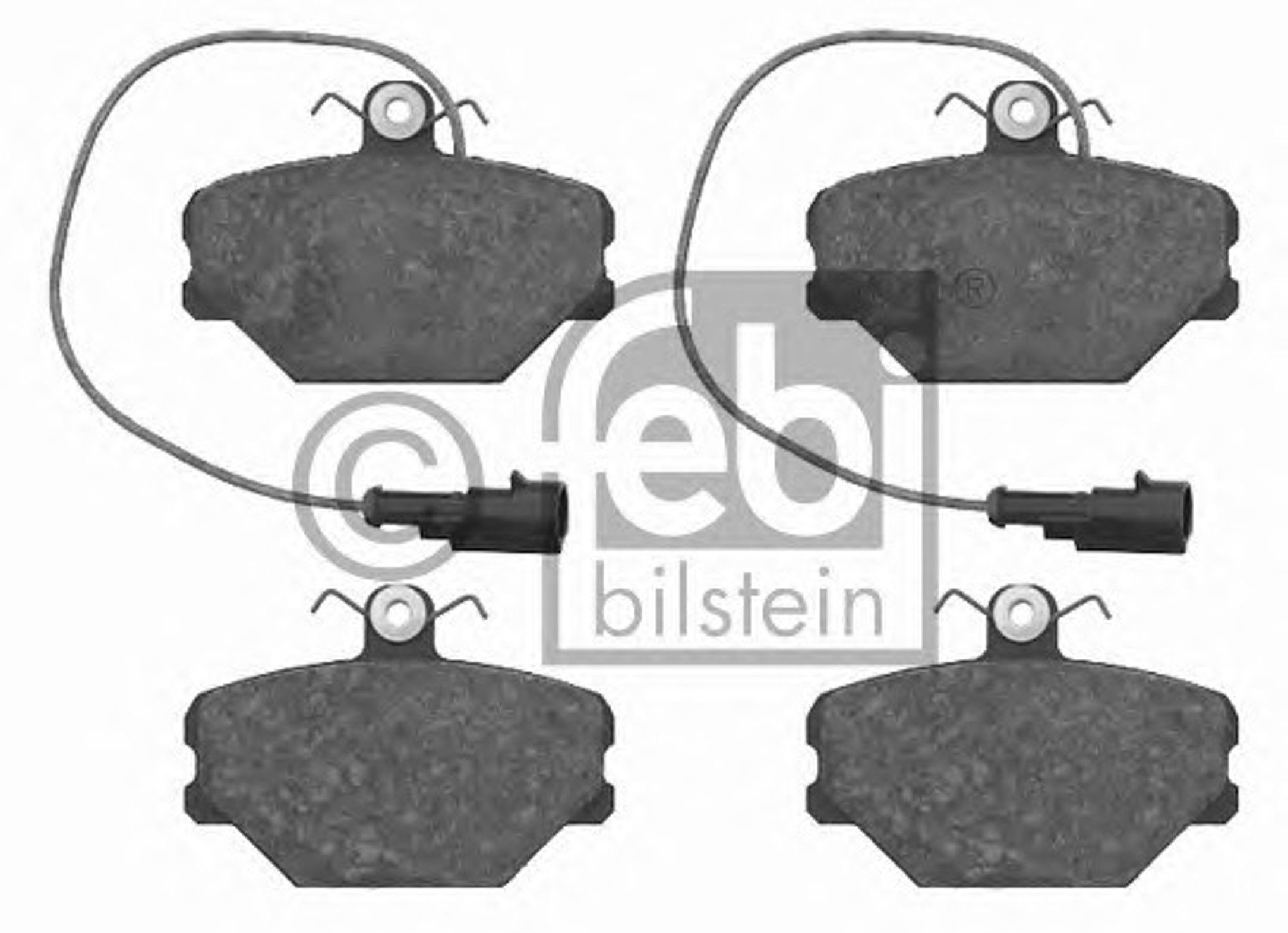 Колодки тормозные дисковые FEBI BILSTEIN 16086