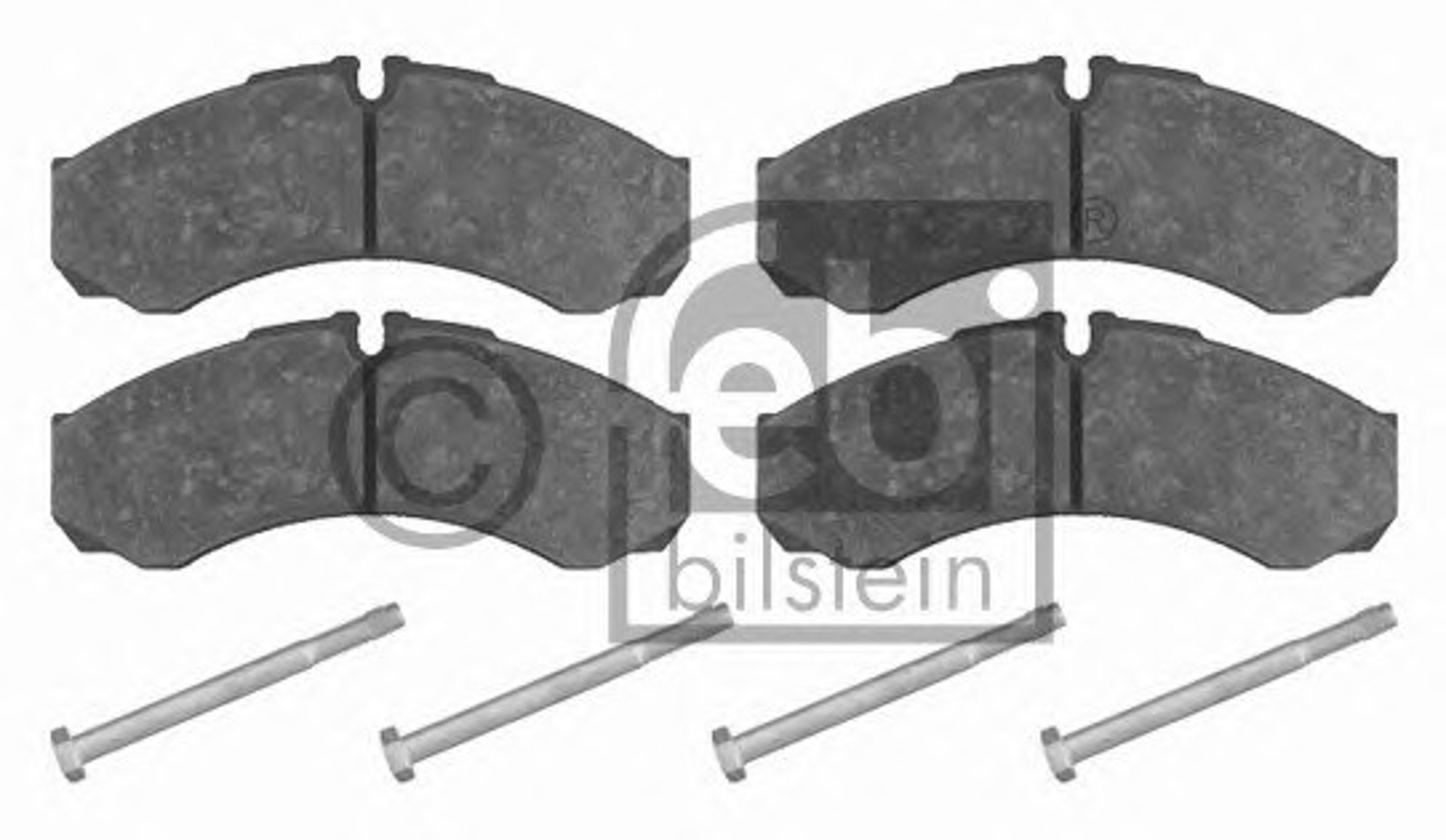 Колодки тормозные дисковые FEBI BILSTEIN 16348