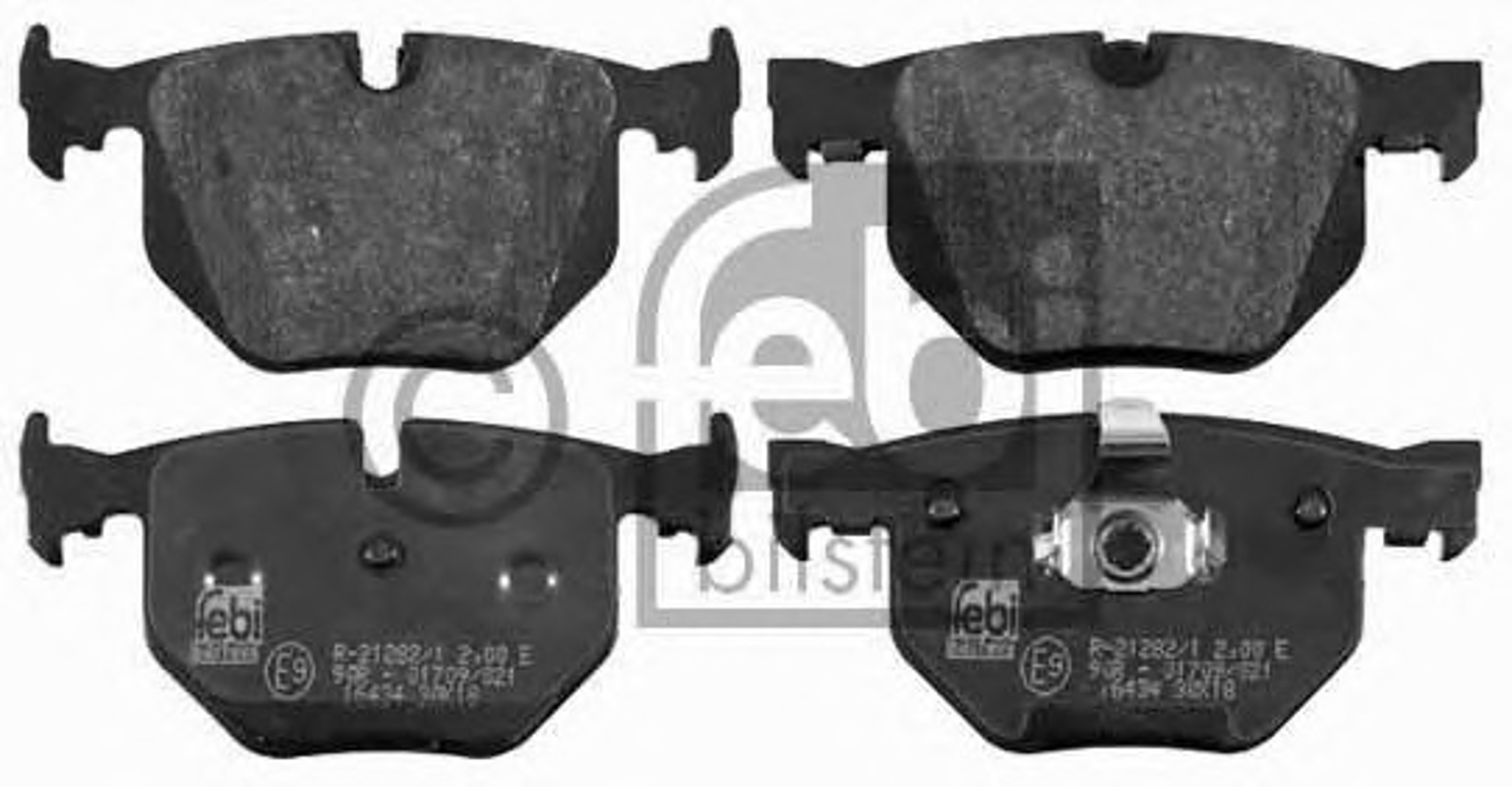 Колодки тормозные дисковые FEBI BILSTEIN 16434