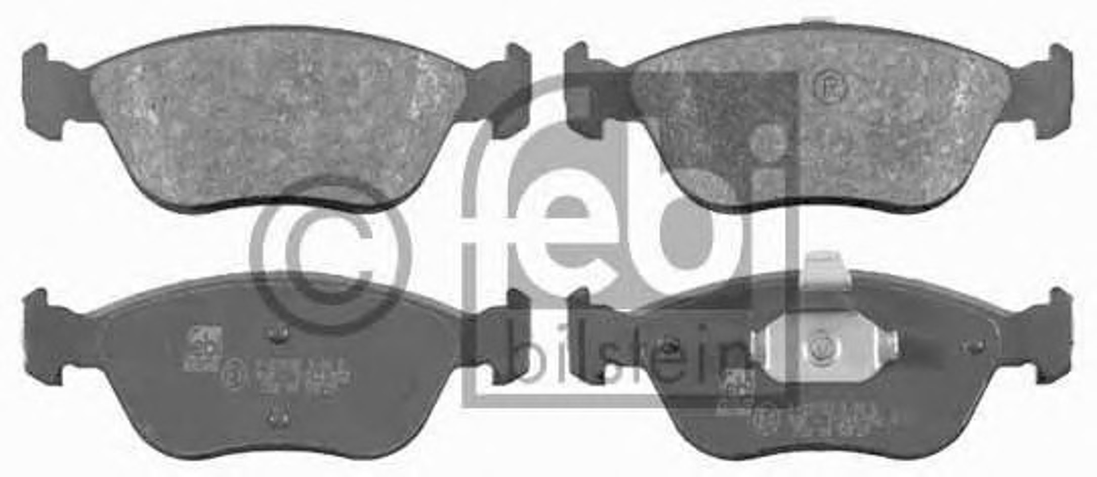 Колодки тормозные дисковые FEBI BILSTEIN 16506