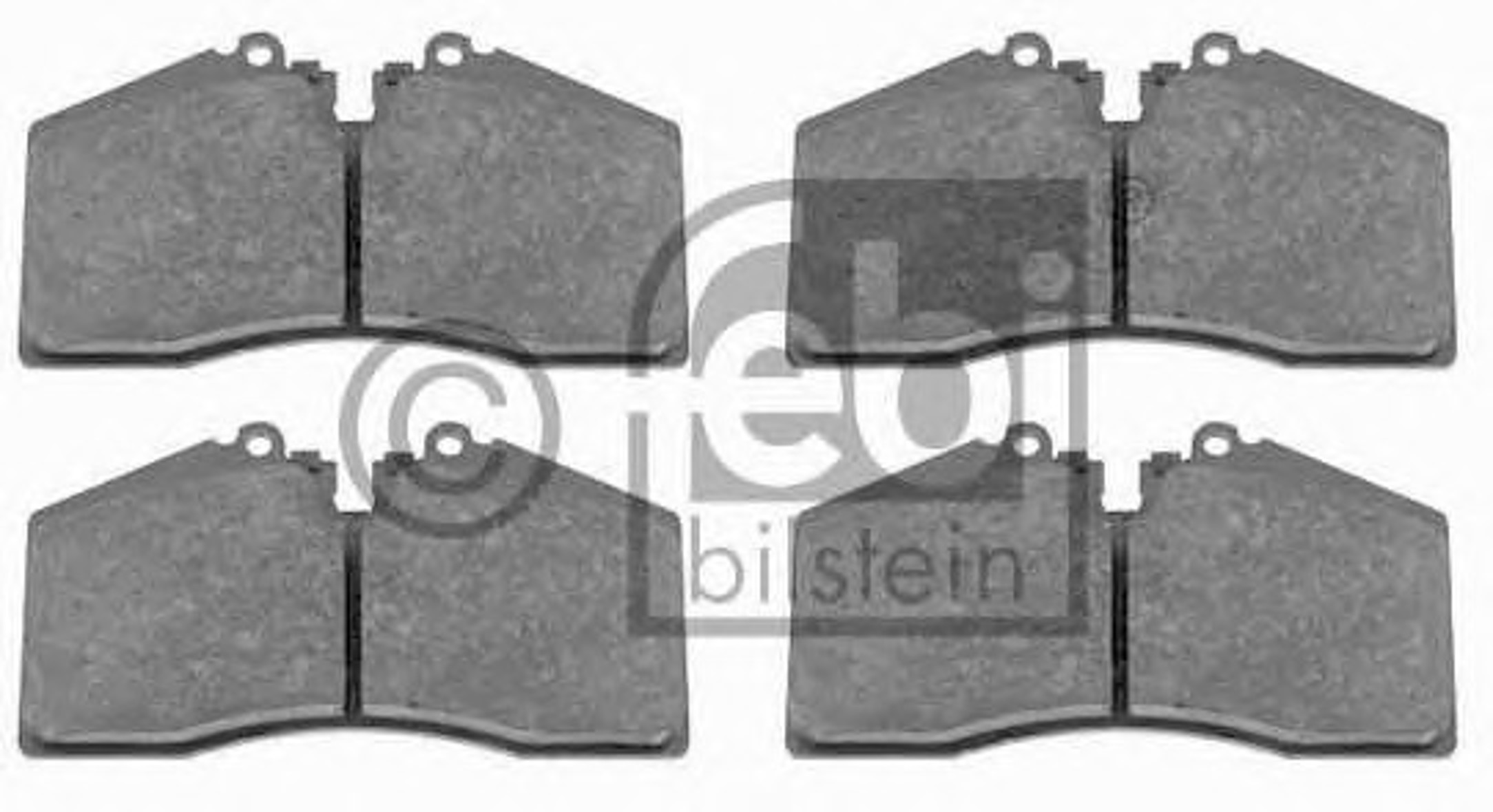 Колодки тормозные дисковые FEBI BILSTEIN 16518