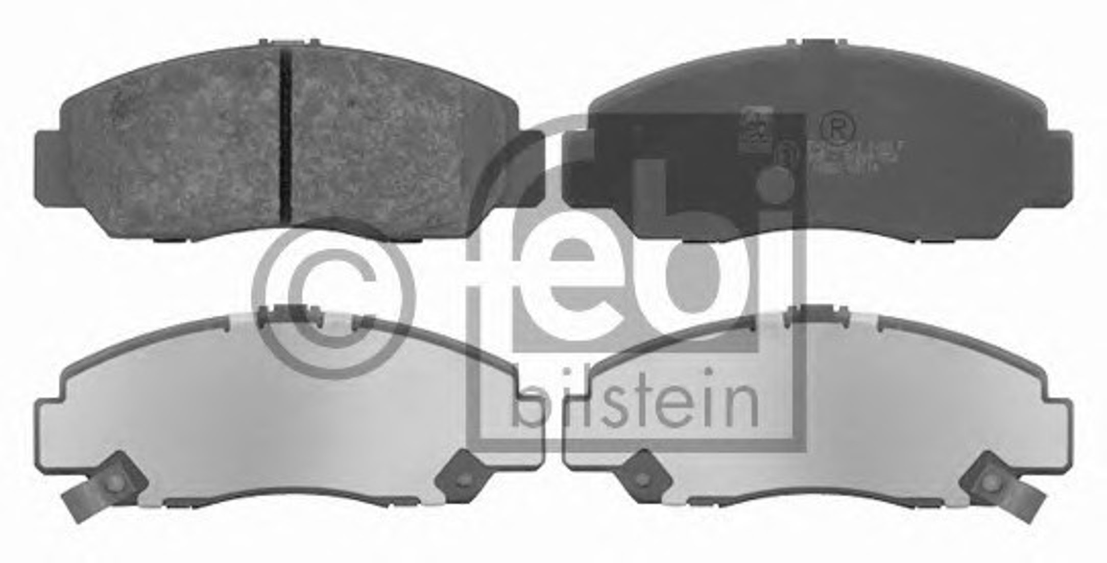 Колодки тормозные дисковые FEBI BILSTEIN 16553