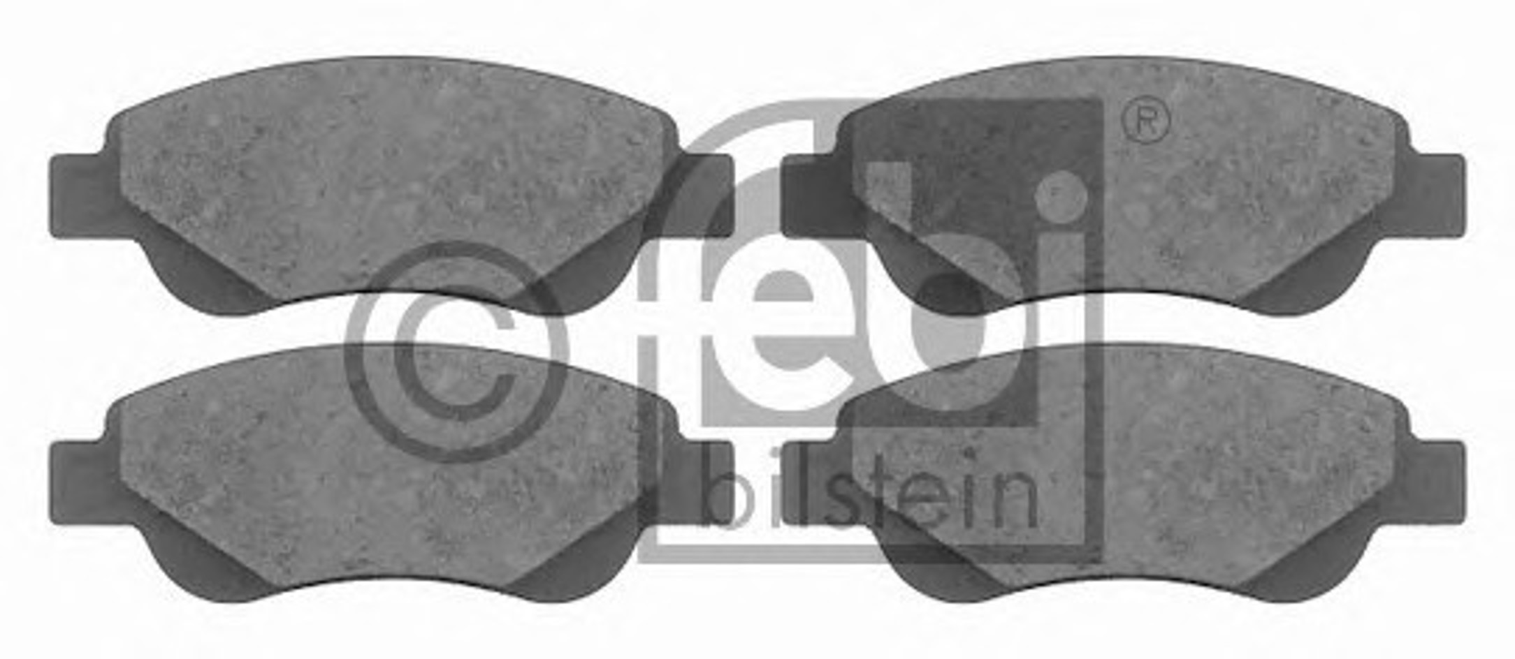 Колодки тормозные дисковые FEBI BILSTEIN 16589