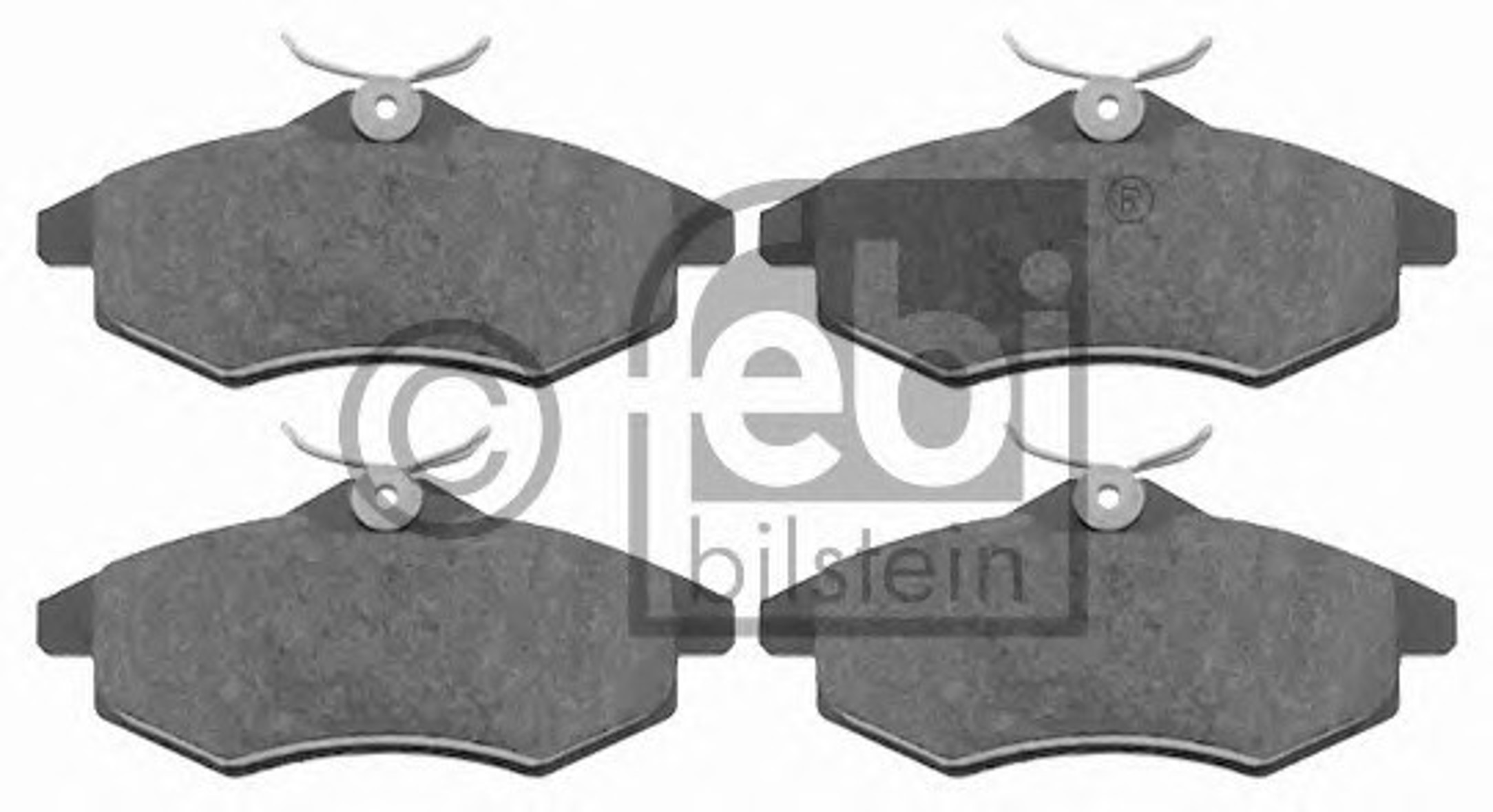 Колодки тормозные дисковые FEBI BILSTEIN 16590