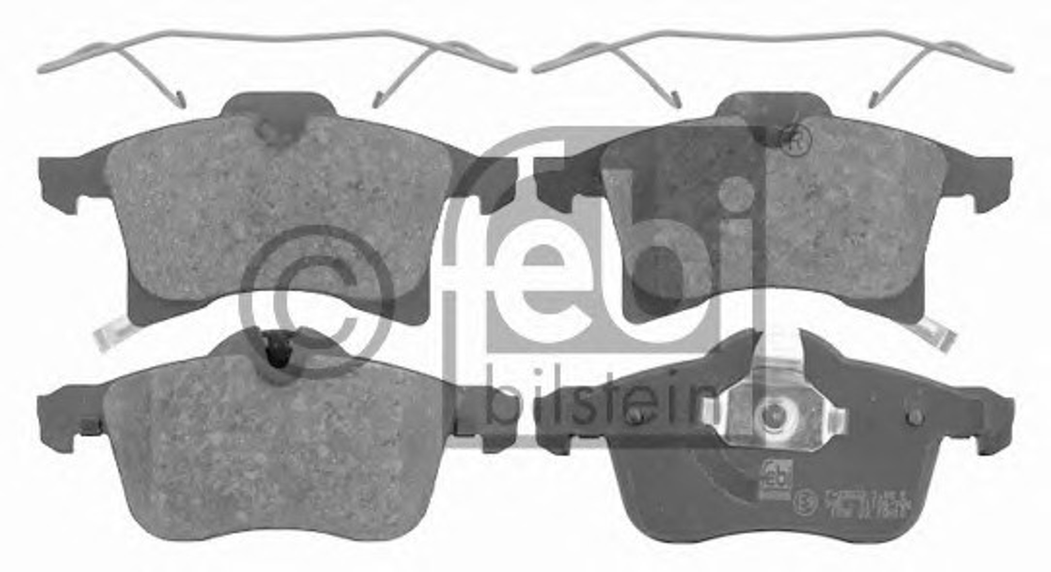 16603 FEBI BILSTEIN Колодки тормозные дисковые