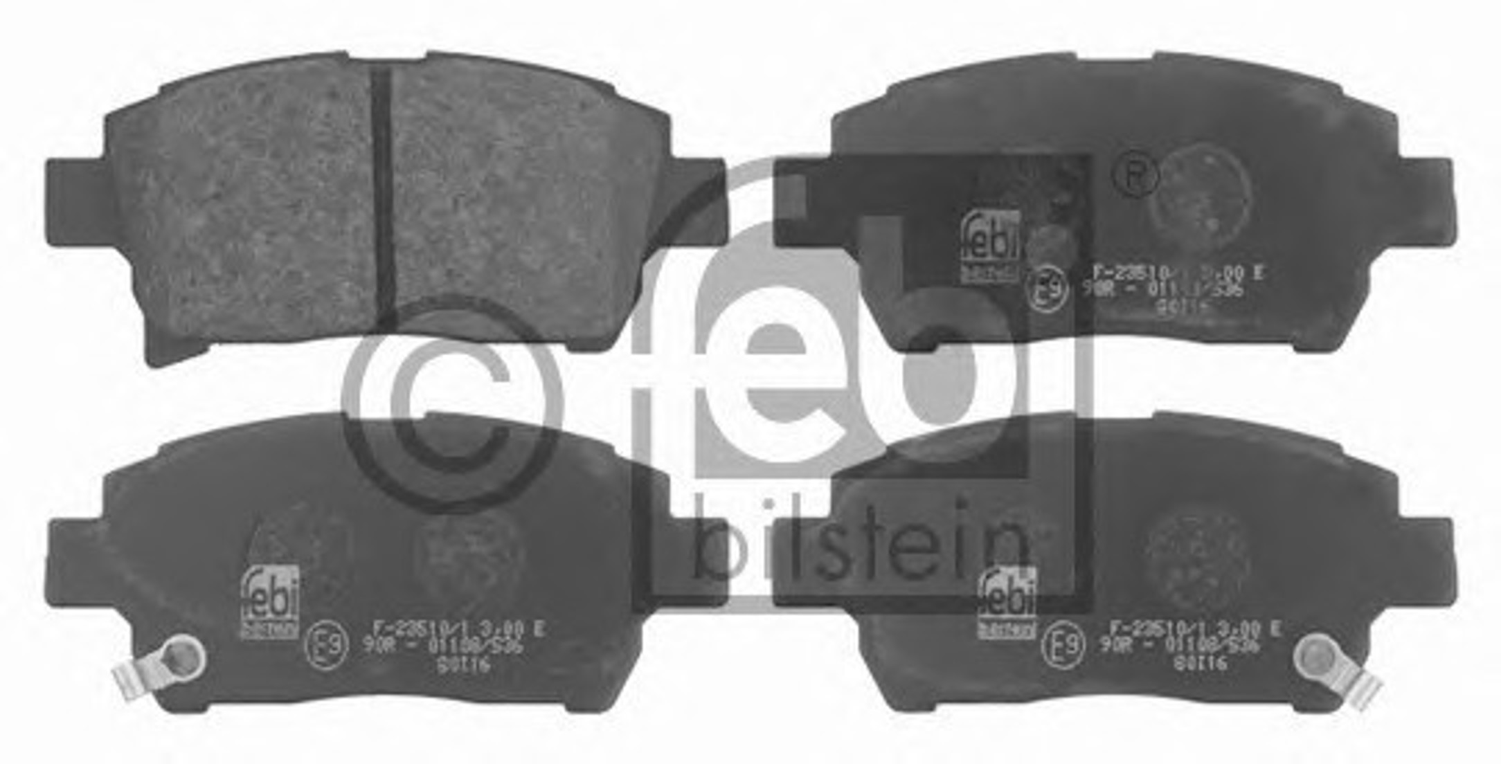 Колодки тормозные дисковые FEBI BILSTEIN 16725