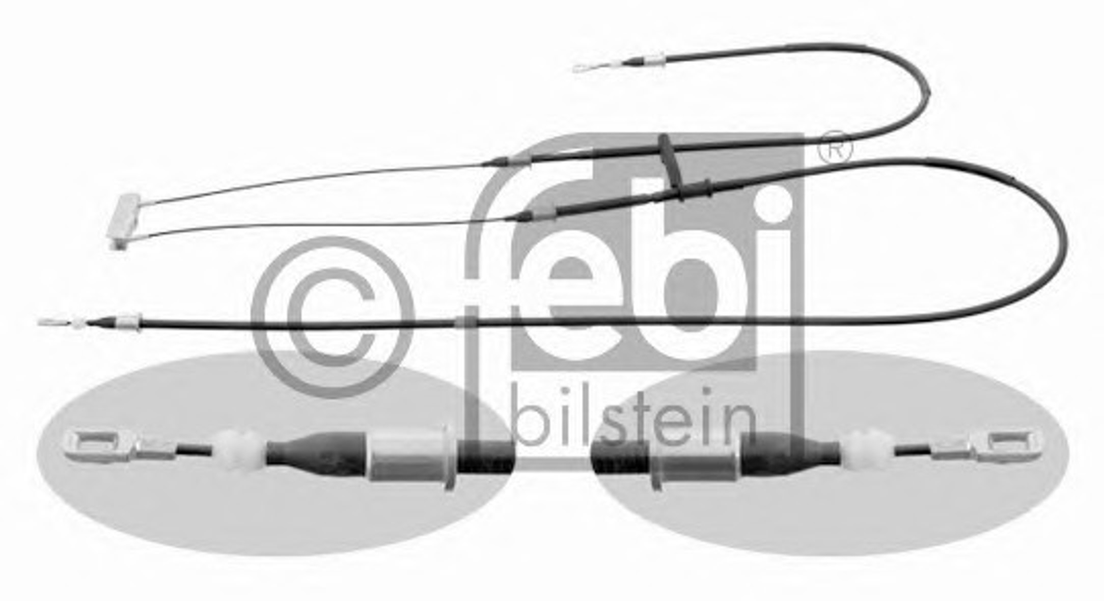 Трос стояночная тормозная система FEBI BILSTEIN 29305