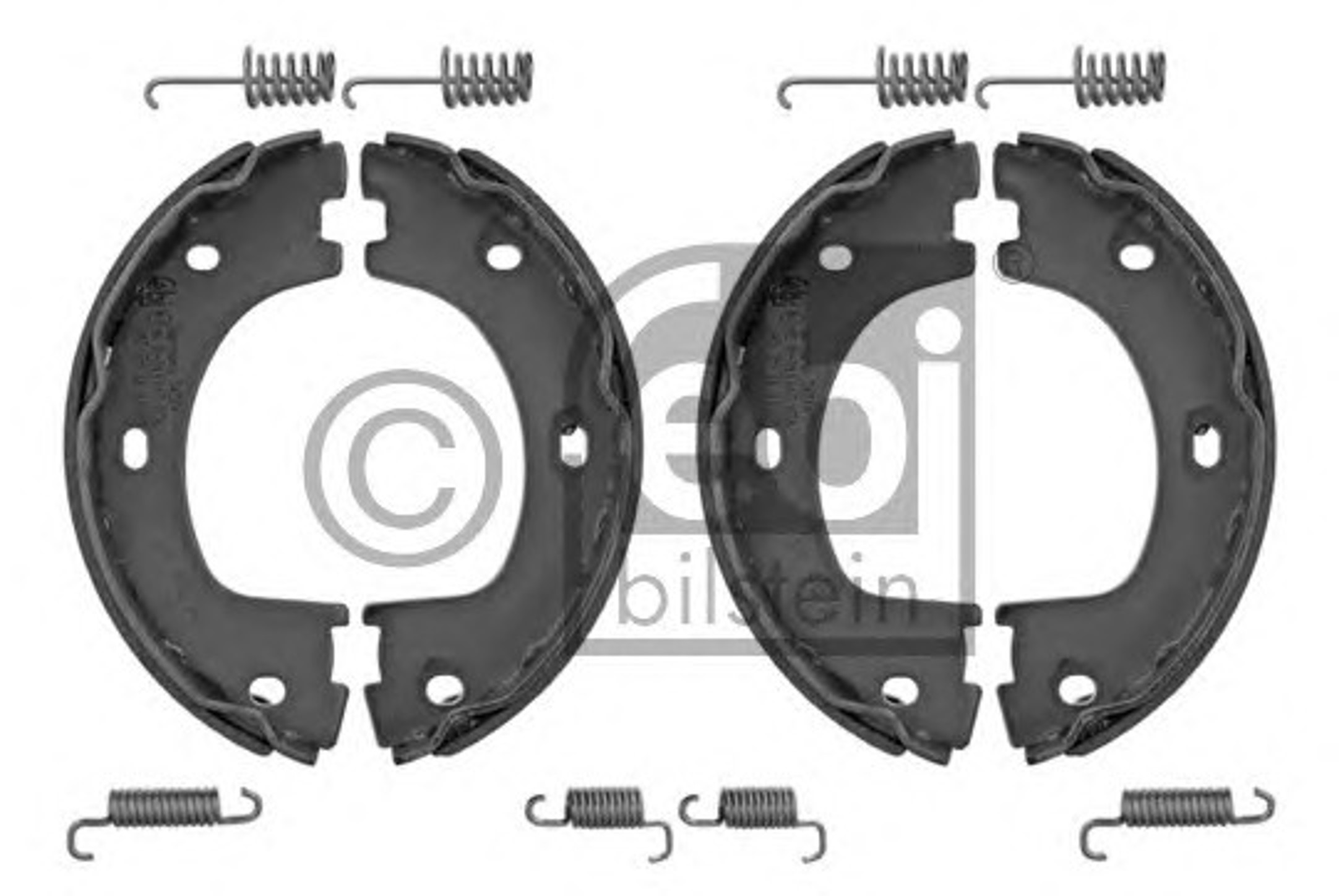 Колодки тормозные барабанные FEBI BILSTEIN 34314