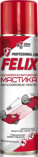 411040023 FELIX (08765) Мастика полимерно-битумная FELIX, аэрозоль, 650мл