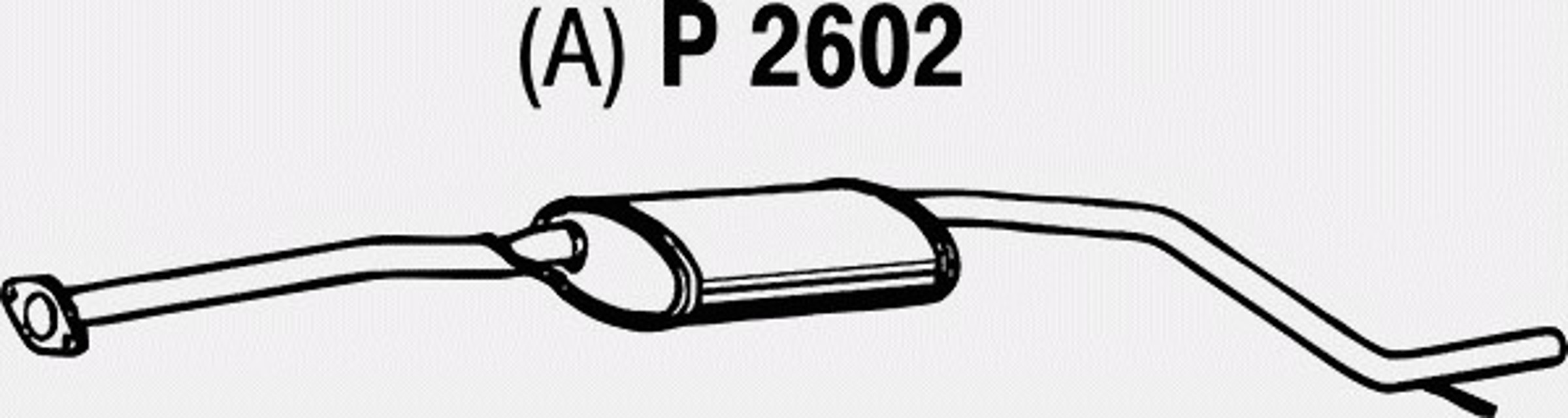 Глушитель FENNO P2602
