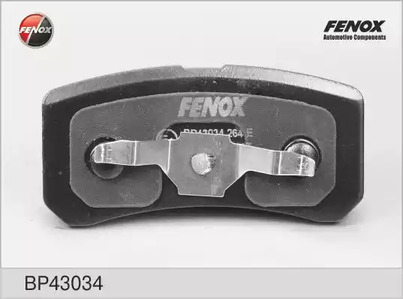 BP43034 FENOX Тормозные колодки