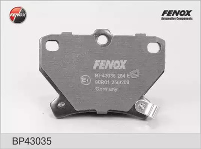 BP43035 FENOX Тормозные колодки