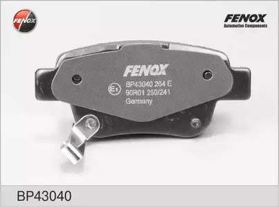 BP43040 FENOX Тормозные колодки