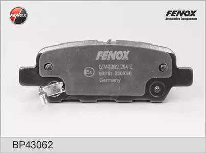 BP43062 FENOX Тормозные колодки