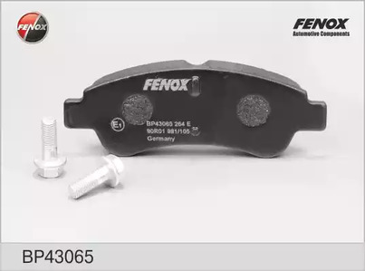 Тормозные колодки FENOX BP43065