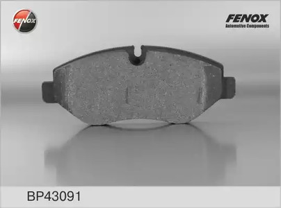 Комплект тормозных колодок дискового тормоза FENOX BP43091