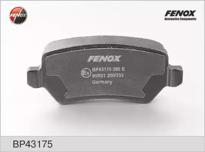 BP43175 FENOX Тормозные колодки