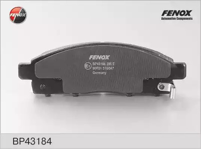 Тормозные колодки FENOX BP43184