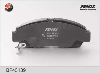 BP43189 FENOX Тормозные колодки