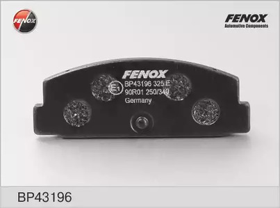 BP43196 FENOX Тормозные колодки