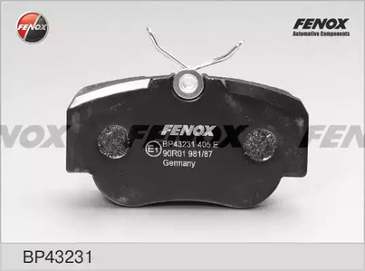 BP43231 FENOX Тормозные колодки