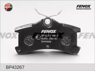 BP43267 FENOX Тормозные колодки