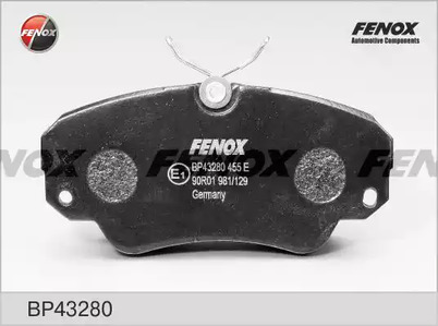 BP43280 FENOX Тормозные колодки