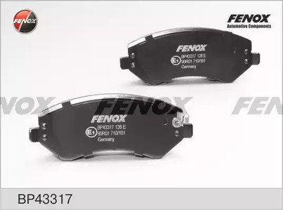 BP43317 FENOX Тормозные колодки