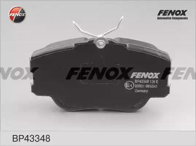 Тормозные колодки FENOX BP43348