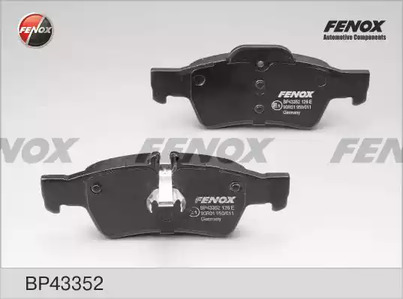 BP43352 FENOX Тормозные колодки