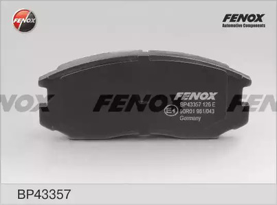 Тормозные колодки FENOX BP43357