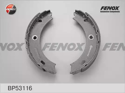 Колодки тормозные барабанные FENOX BP53116