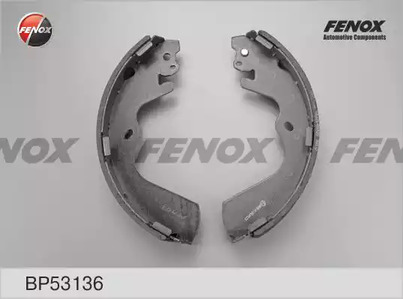 BP53136 FENOX Колодки тормозные барабанные