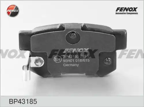 Тормозные колодки FENOX BP43185