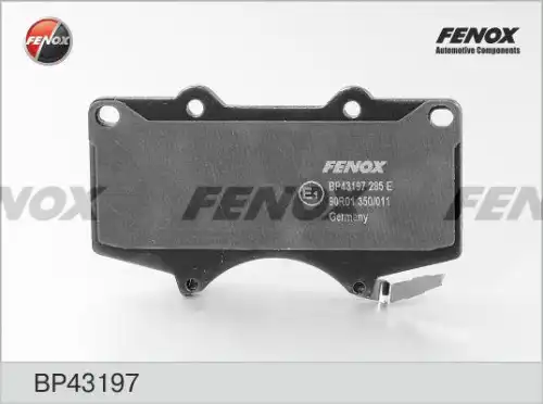 BP43197 FENOX Тормозные колодки